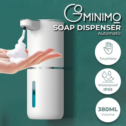 GOMINIMO Automatic Liquid Soap Dispenser with Adjustable Liquid(white)GO-ASD-102-YIF