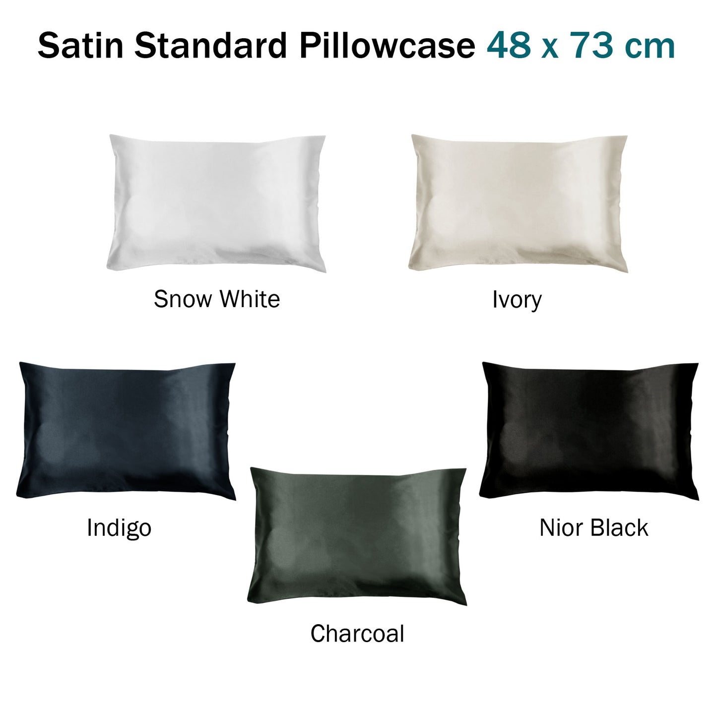 Invitation Satin Standard Pillowcase Snow White