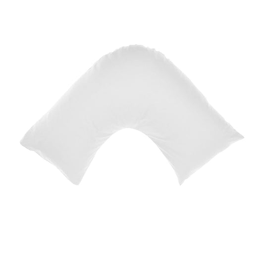 Algodon 300TC Cotton V Shape Pillowcase White